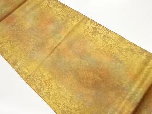 陶漆箔抽象模様全通袋帯